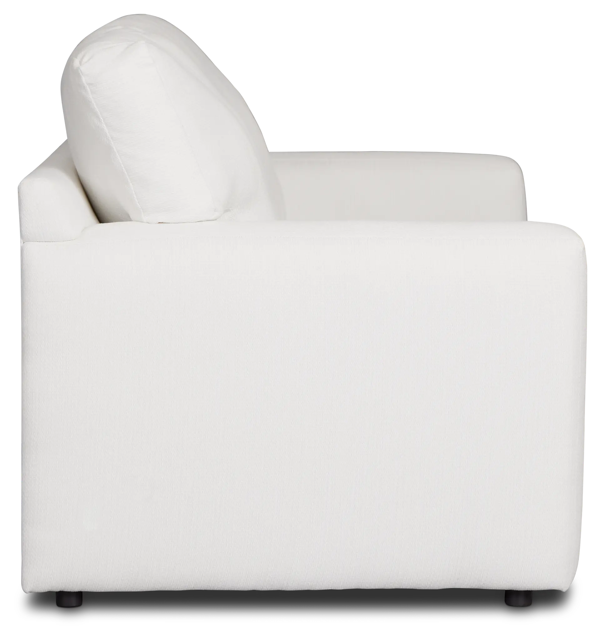 Rhodes White Fabric Sofa Rhodes White Fabric Sofa