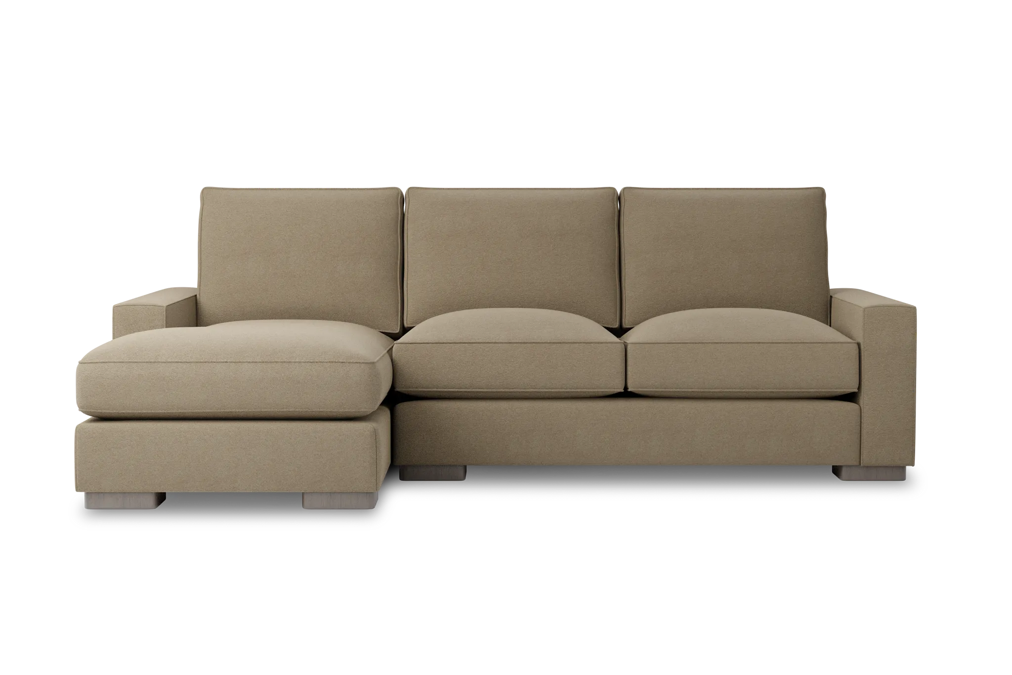 Edgewater Elite Taupe Left Chaise Sectional