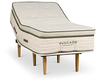 Avocado Green Plush Eco Adjustable Mattress Set