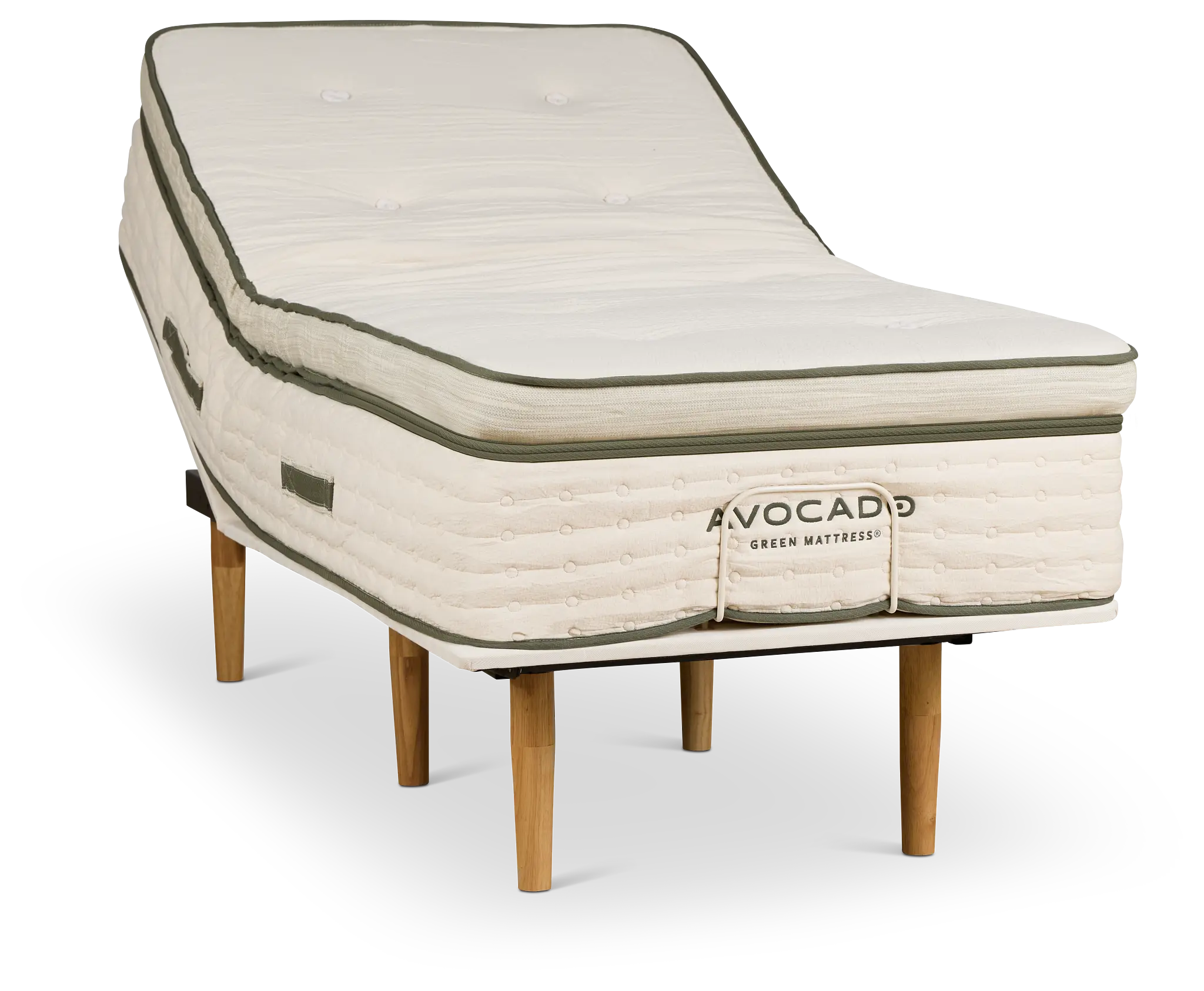 Avocado Green Plush Eco Adjustable Mattress Set Avocado Green Plush Eco Adjustable Mattress Set