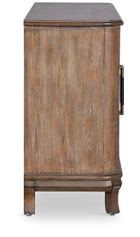 Milo Mid Tone Four-door Cabinet