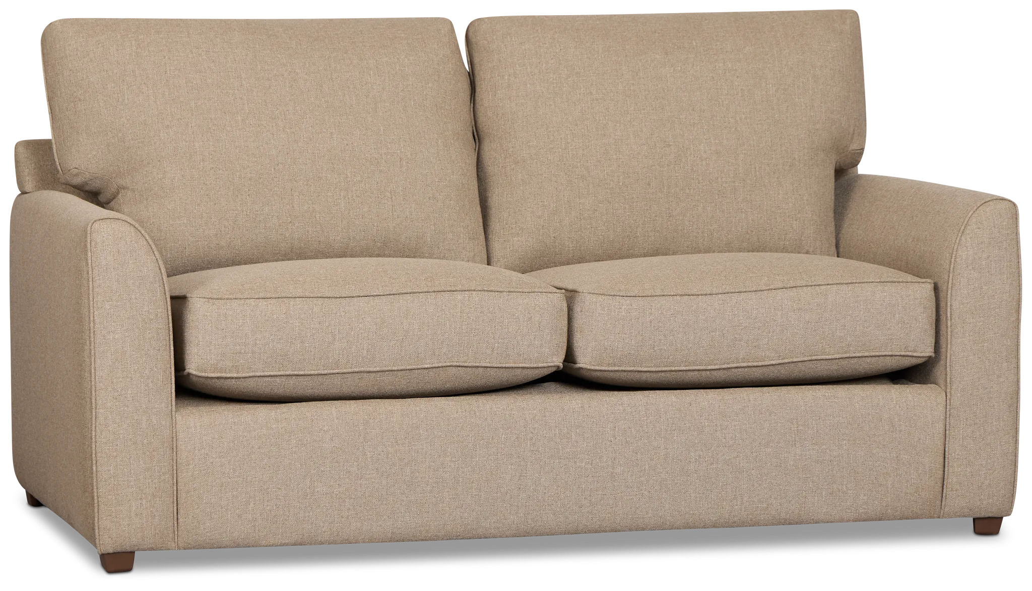 Tate Brown Fabric Cooling Memory Foam Sleeper