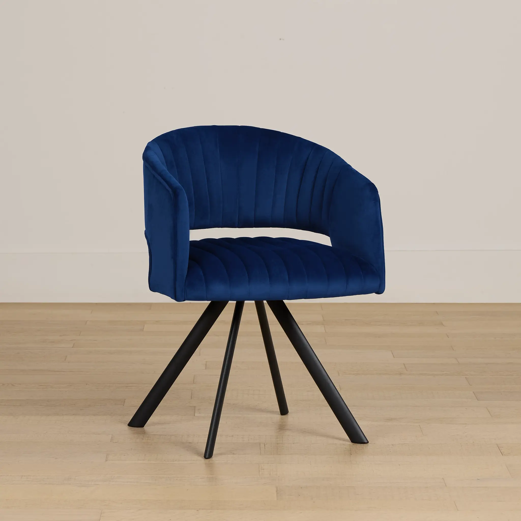 Mandy Blue Velvet Swivel Accent Chair Mandy Blue Velvet Swivel Accent Chair