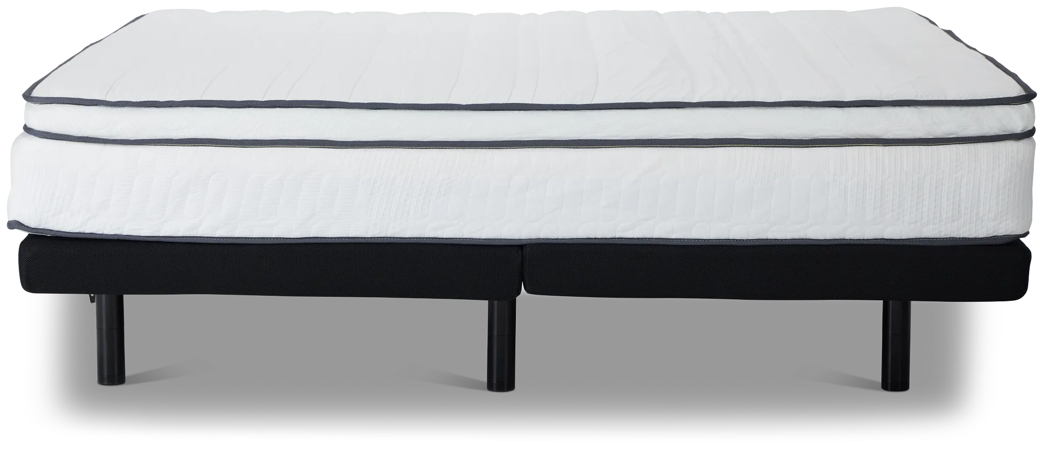 Rest & Renew By Zinus 12" Hybrid Plus Adjustable Mattress Set