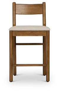 Rochester Mid Tone 24" Upholstered Barstool