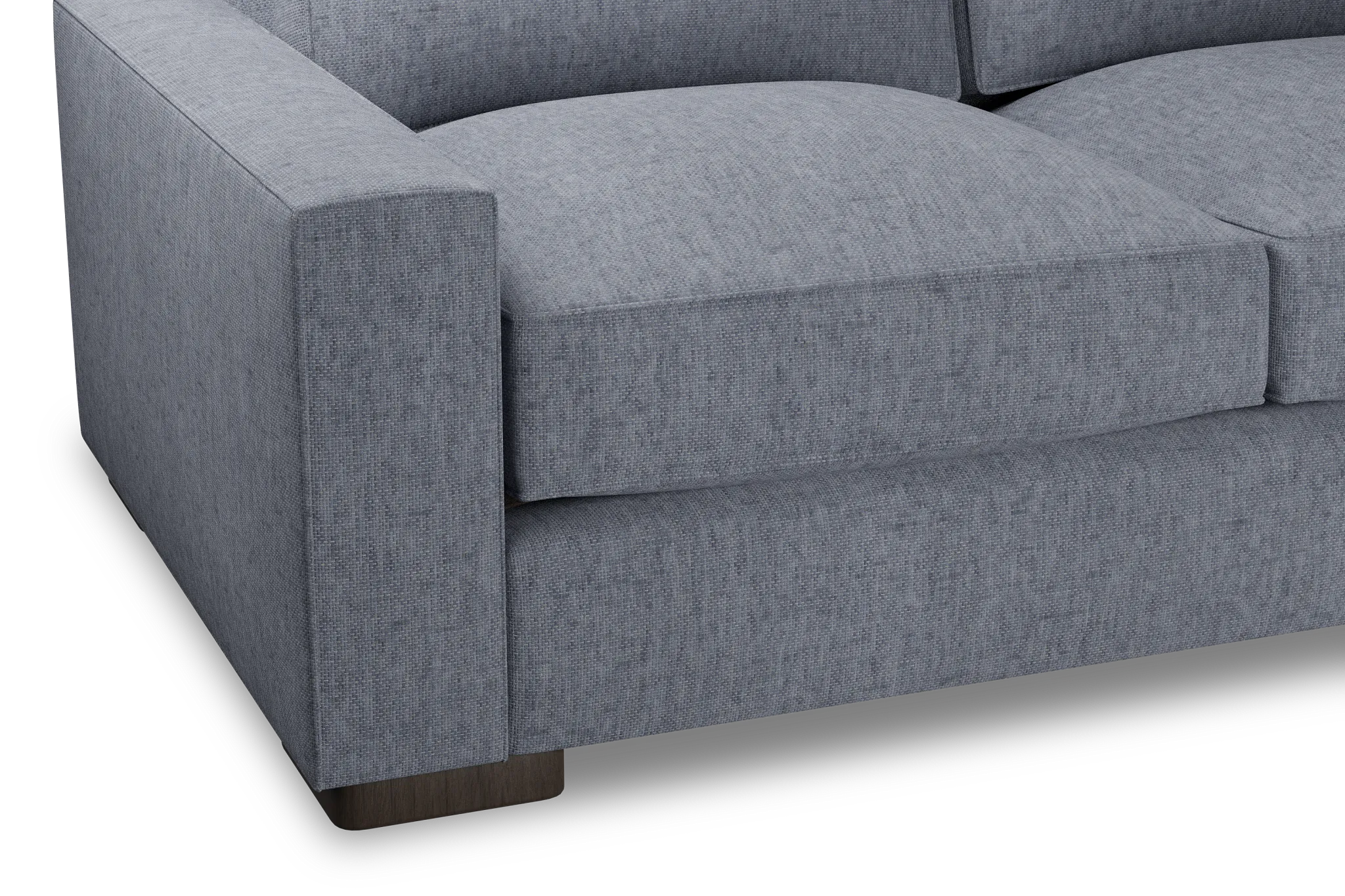 Edgewater Elevation Gray Medium Two-arm Sectional