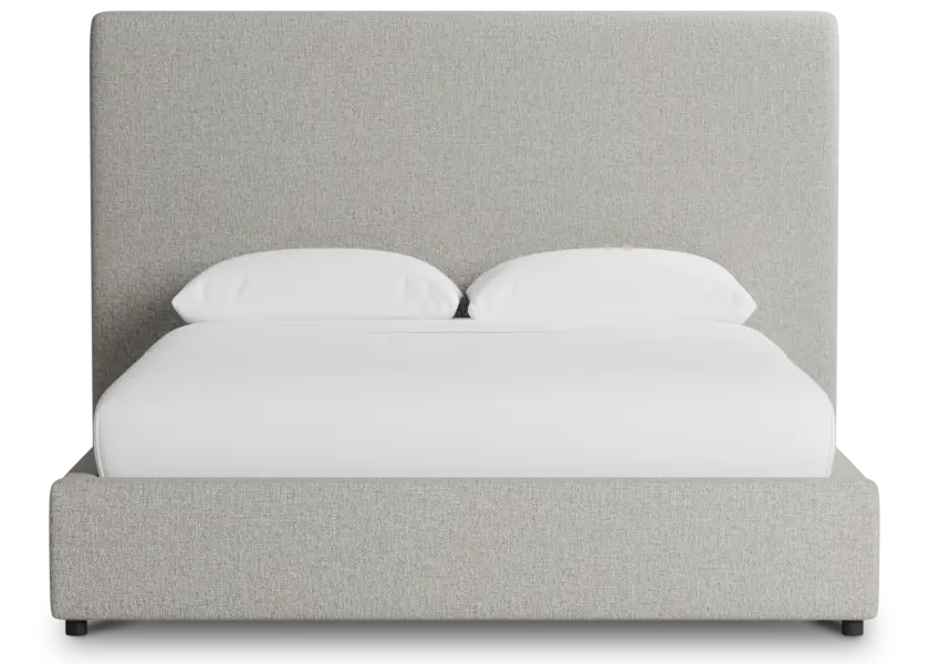 Gayton Elavation Khaki 54" Upholstered Platform Bed Gayton Elavation Khaki 54" Upholstered Platform Bed