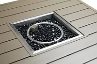 Raleigh Taupe Square Fire Pit