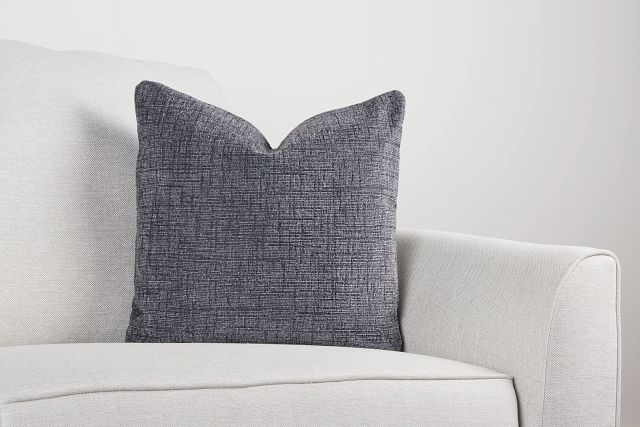 Maxie Dark Gray 18" Accent Pillow