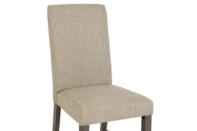 Taryn Light Taupe Upholstered Side Chair (5)