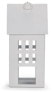 House White Medium Candle Holder