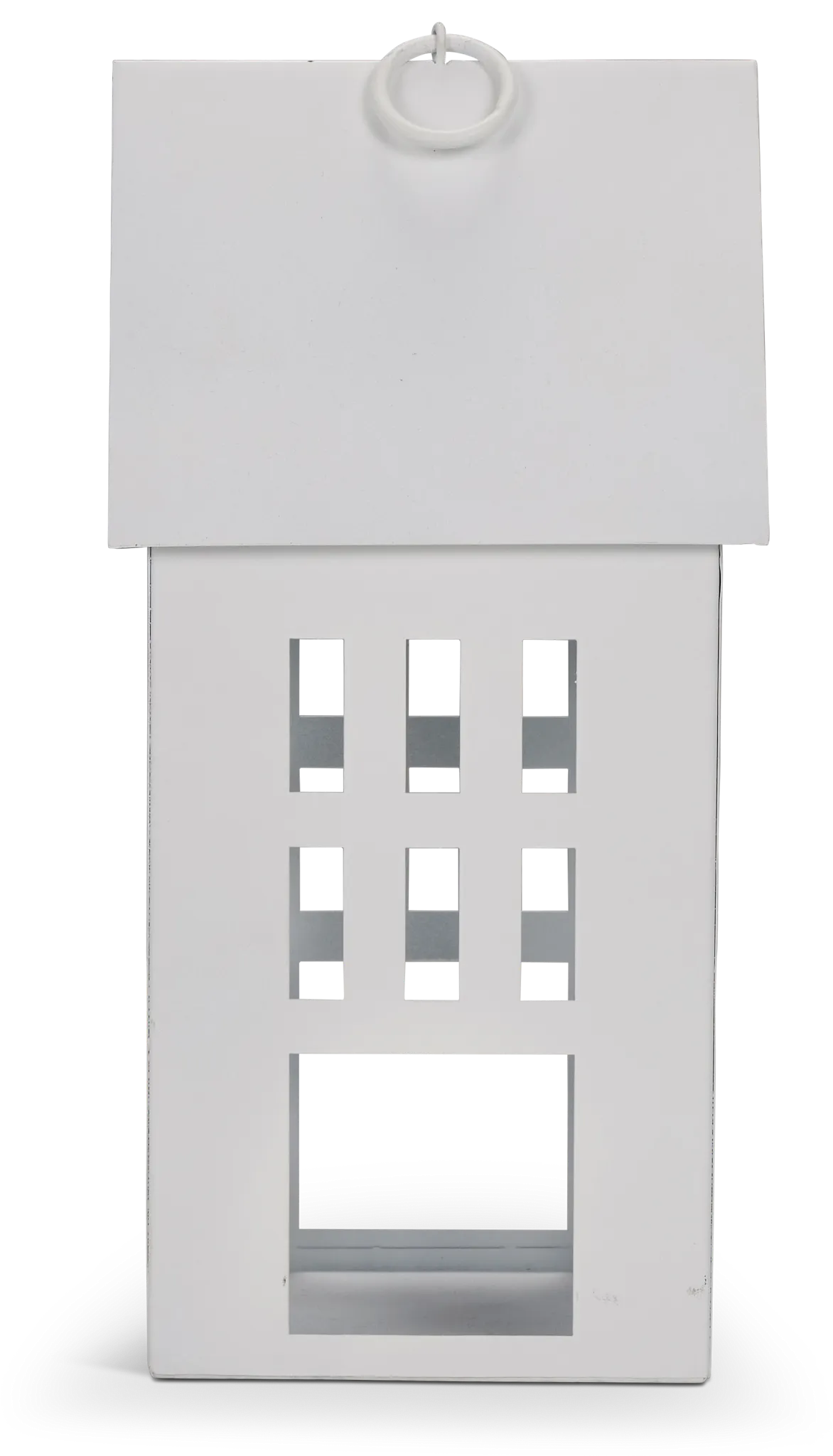 House White Medium Candle Holder