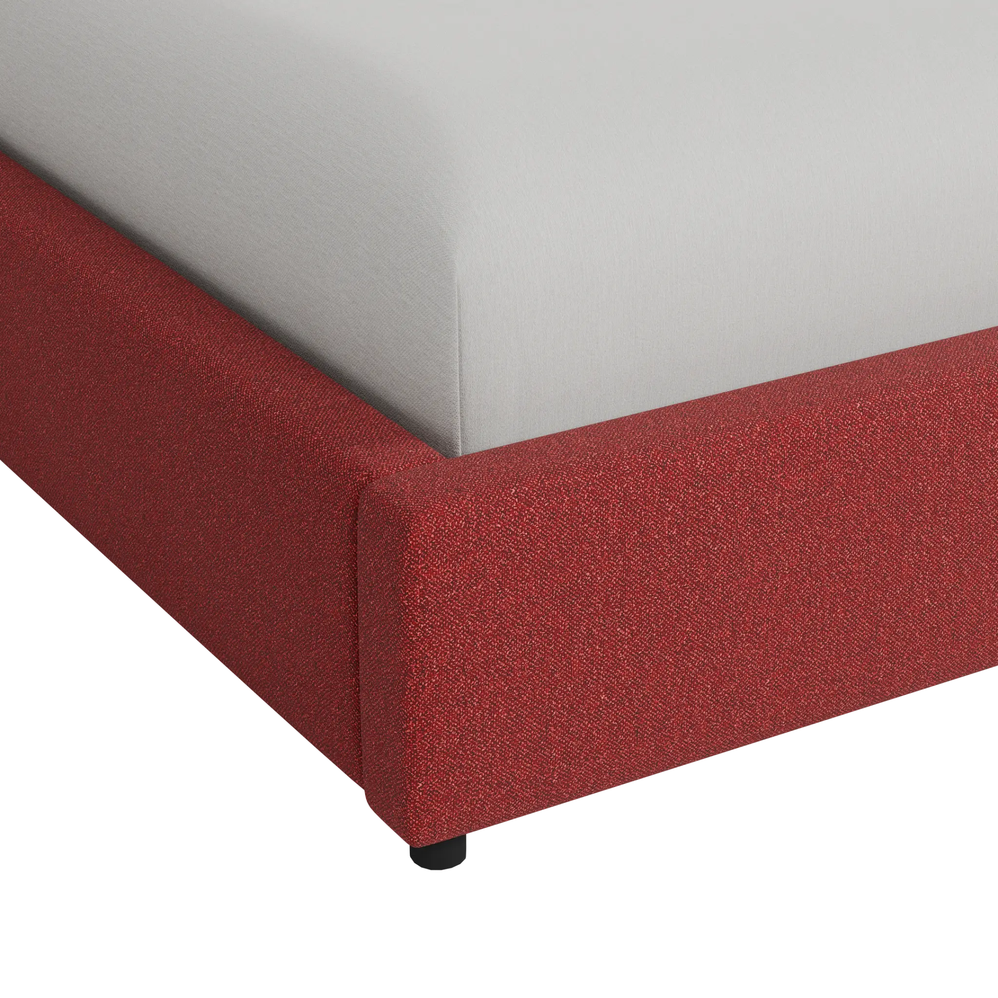 Grayton Elite Red 54" Upholstered Platform Bed Grayton Elite Red 54" Upholstered Platform Bed