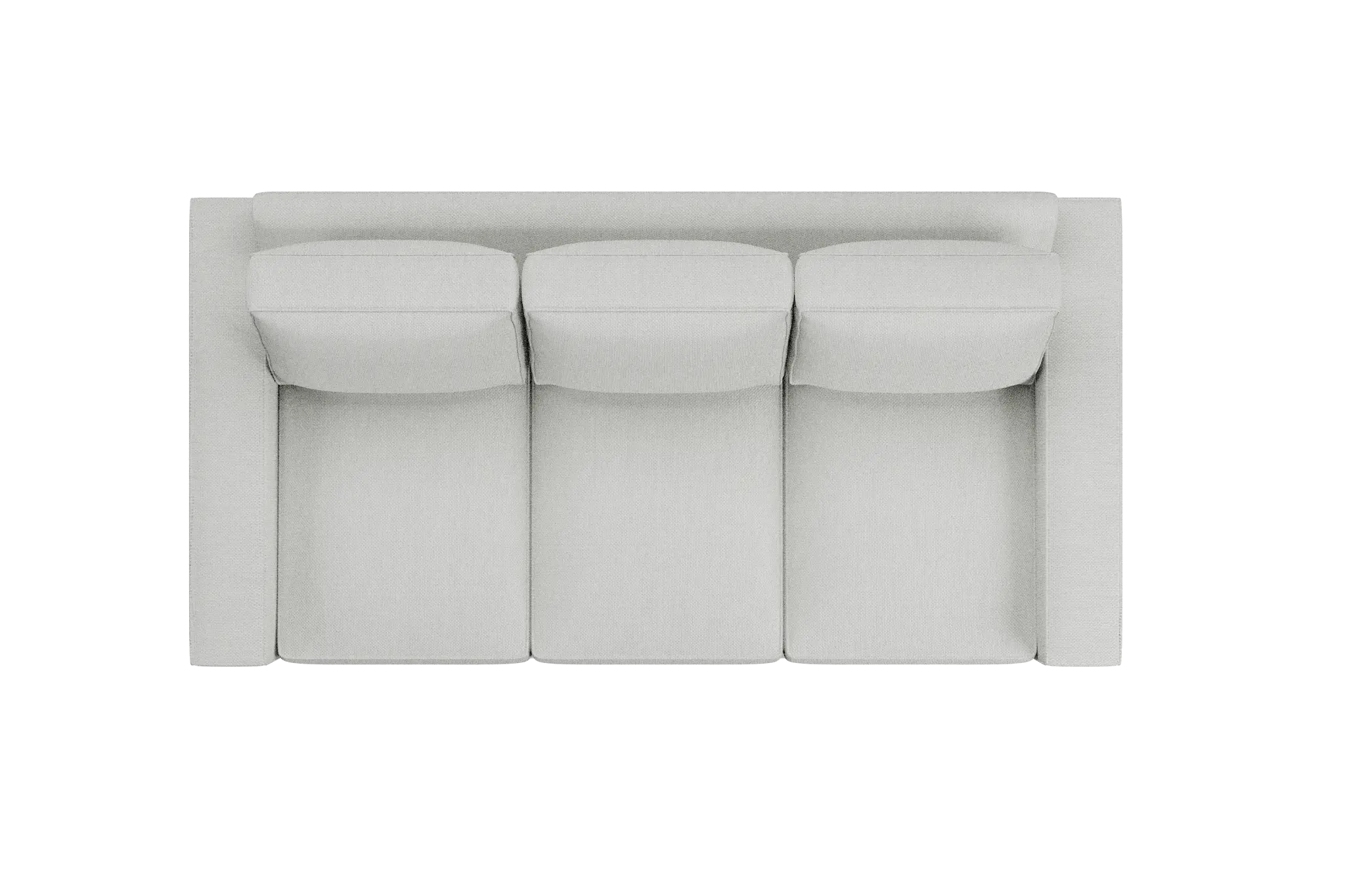 Edgewater Revenue White 84" Sofa W/ 3 Cushions Edgewater Revenue White 84" Sofa W/ 3 Cushions