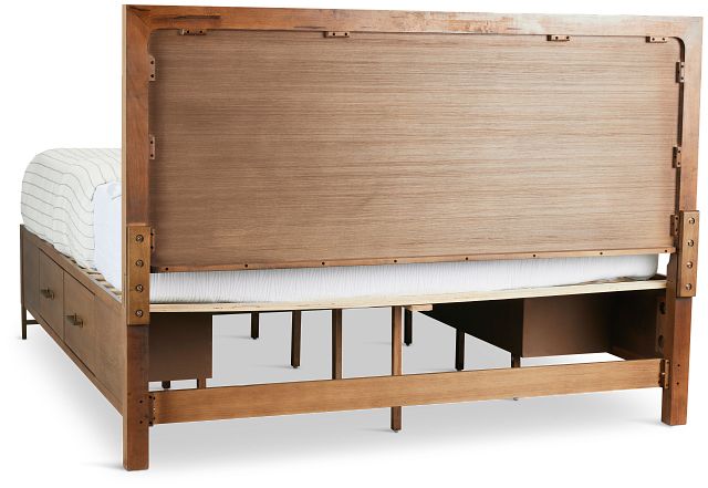 Provo Mid Tone Panel Storage Bed