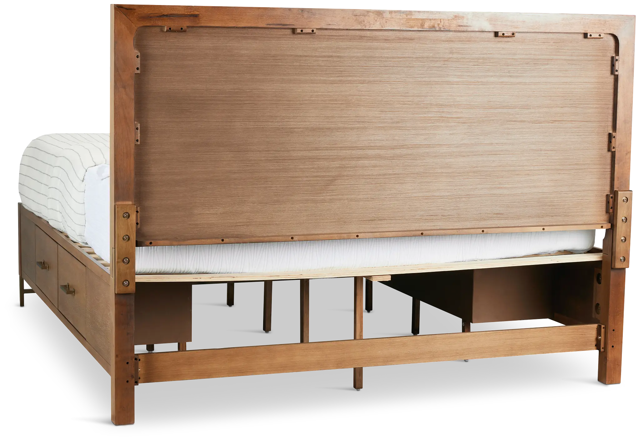 Provo Mid Tone Panel Storage Bed Provo Mid Tone Panel Storage Bed