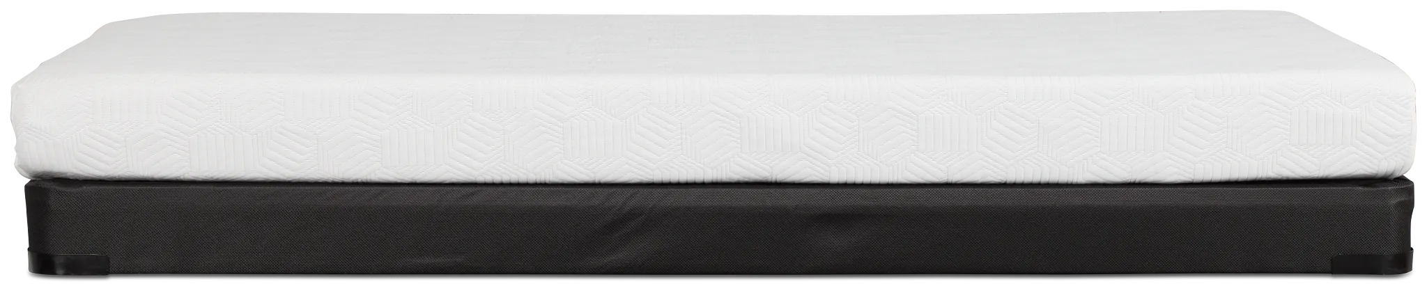 Rest & Renew By Zinus Gel Memory Foam Mattress 6" Firm Low-profile Mattress Set