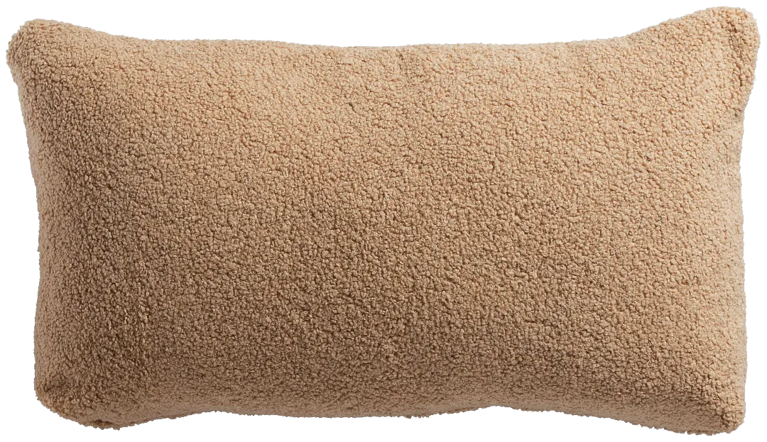 Henley Taupe Lumbar Accent Pillow