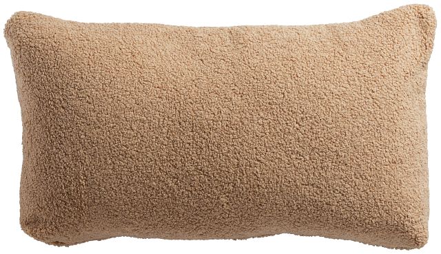 Henley Taupe Lumbar Accent Pillow