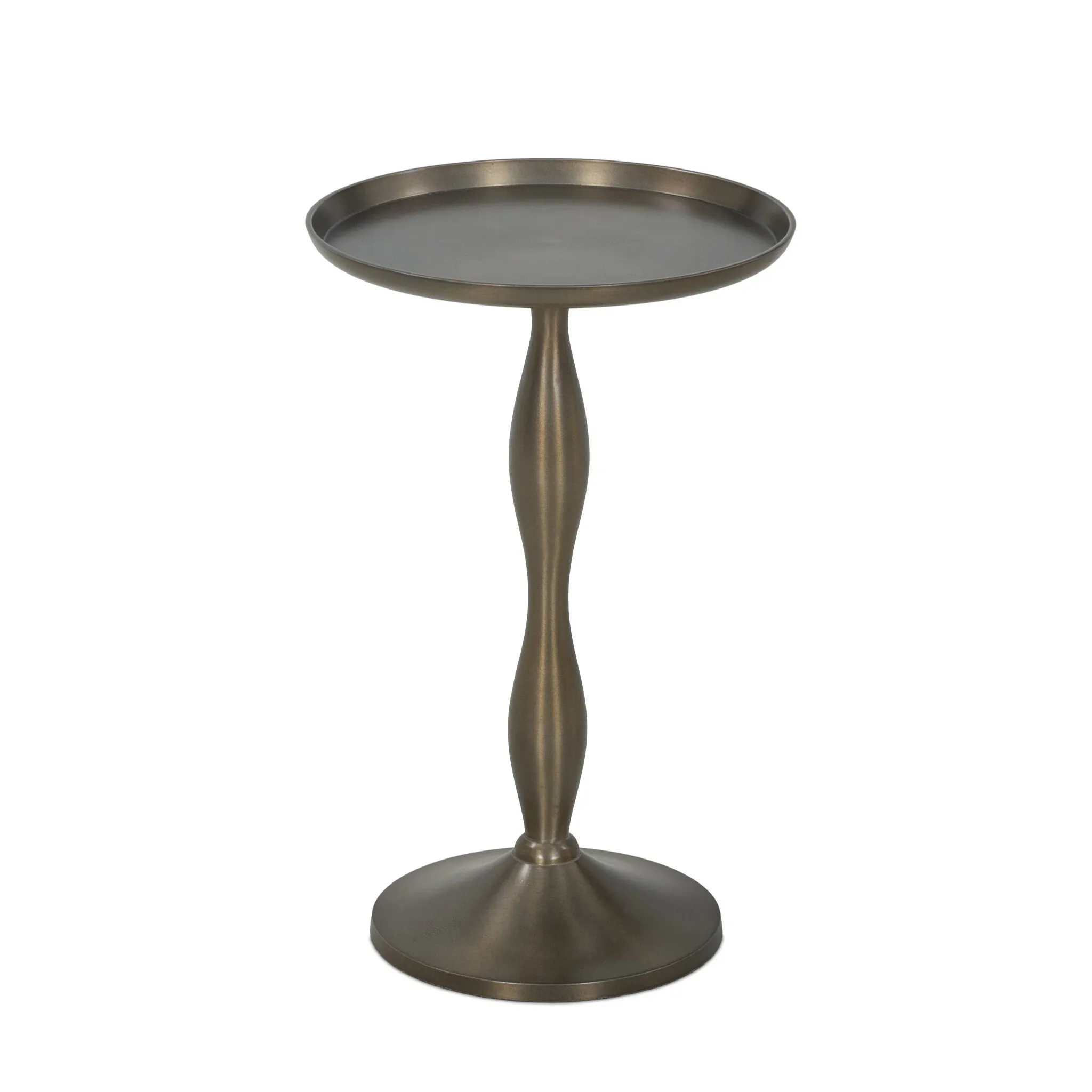 Sila Gold Aluminum End Table