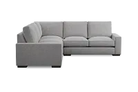 Edgewater Maguire Gray Small Two-arm Sectional