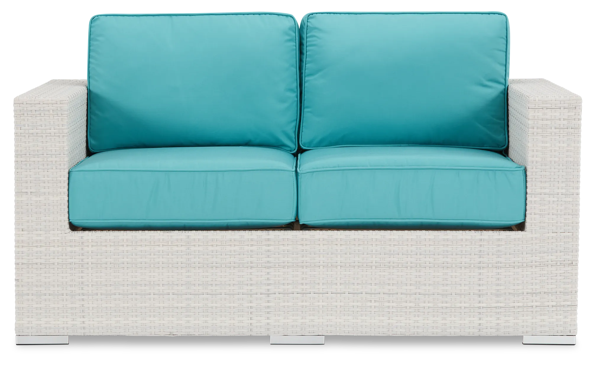 Biscayne Dark Teal Loveseat