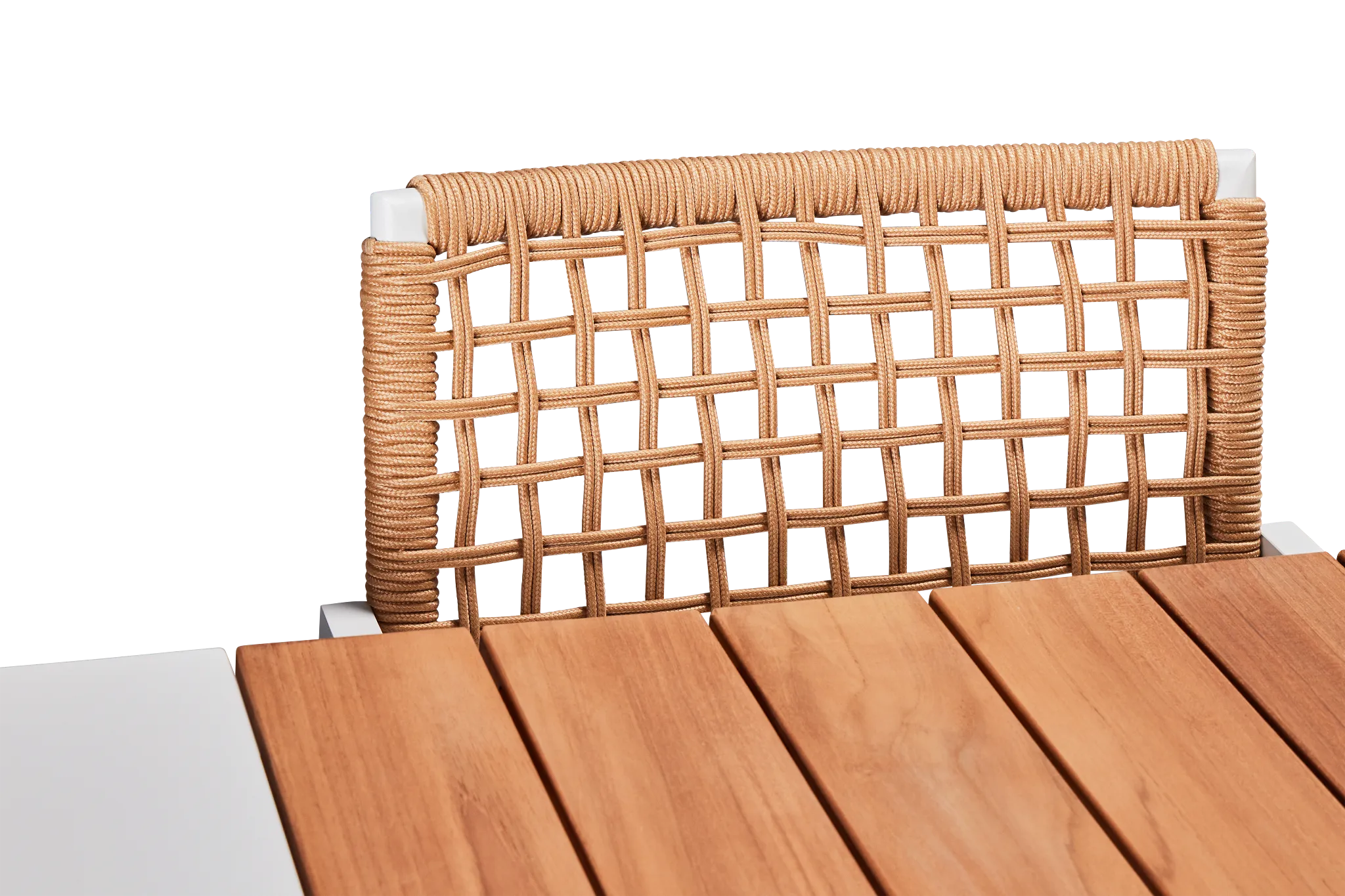 Sunrise Teak 65" Rectangular Table & 4 Aluminum Arm Chairs