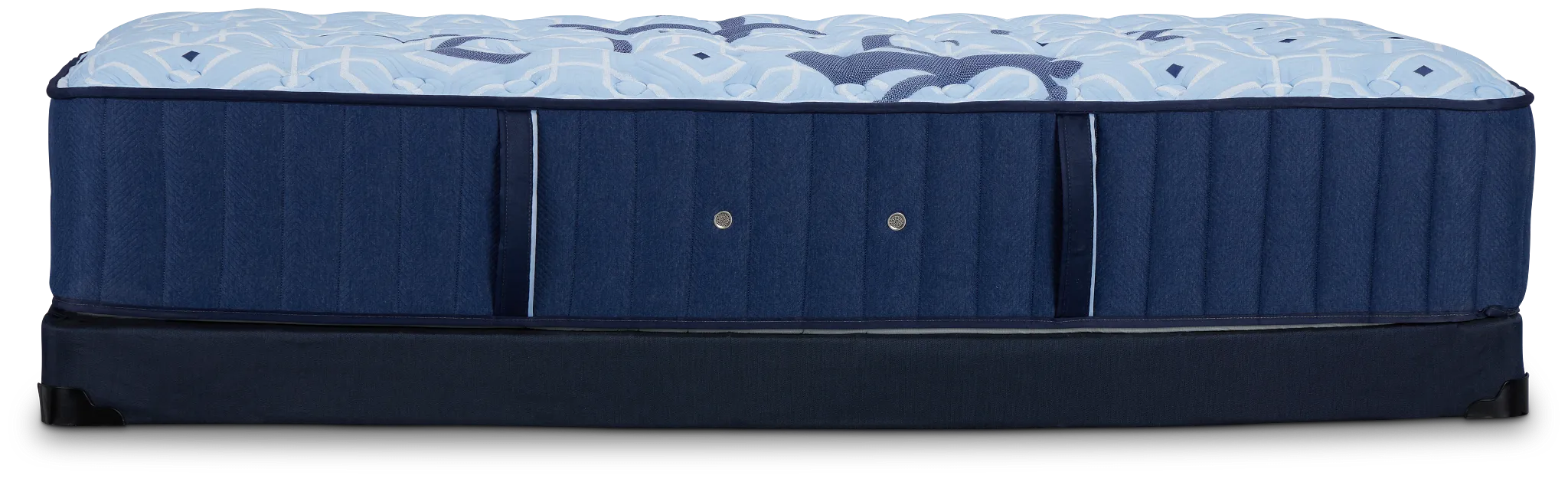 Stearns & Foster Estate Firm Low-profile Mattress Set