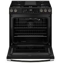 Ge 600 Series Black 30" Gas Range