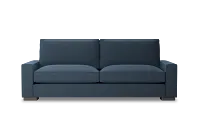 Edgewater Elite Blue 96" Sofa W/ 2 Cushions