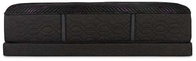 Beautyrest Black Series Two Plush Tight Top Low-profile Mattress Set
