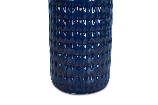 Dallas Dark Blue Table Lamp