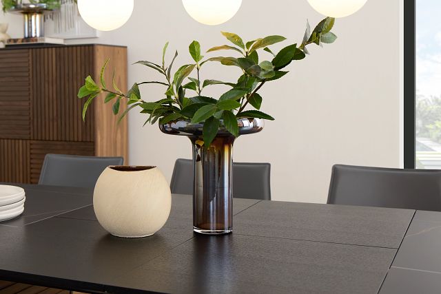 Wayne Two-tone Stone Rectangular Table