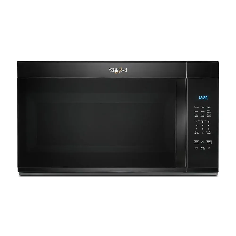 Whirlpool 3130 Series Black Over-the-range Microwave