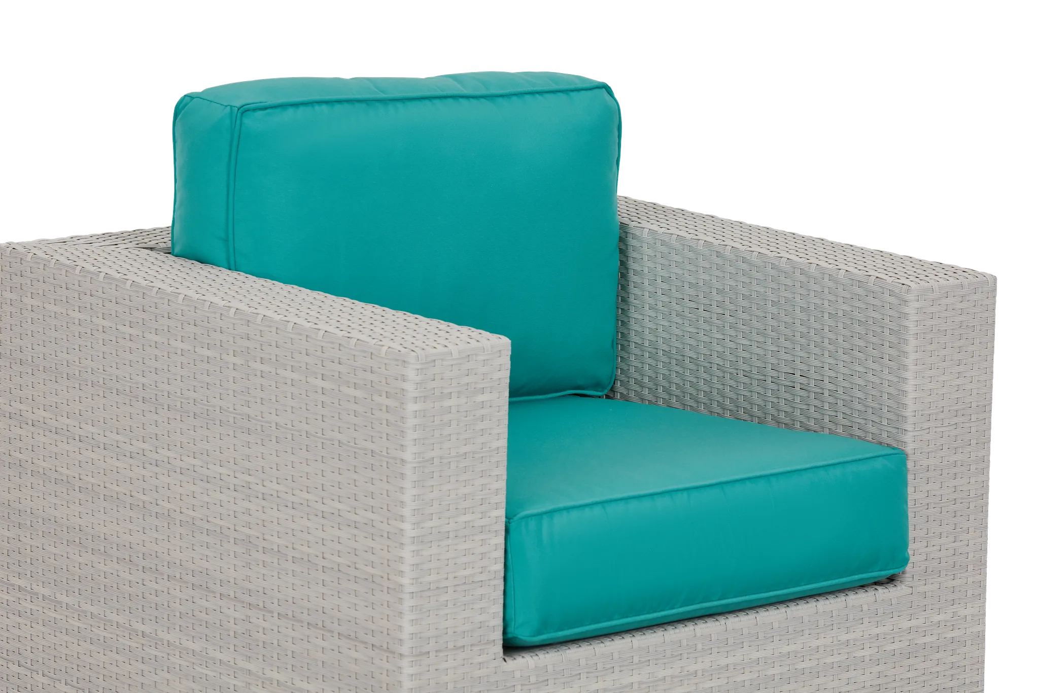 Biscayne Dark Teal Swivel Chair
