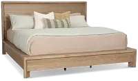 Alton Light Tone Platform Bed