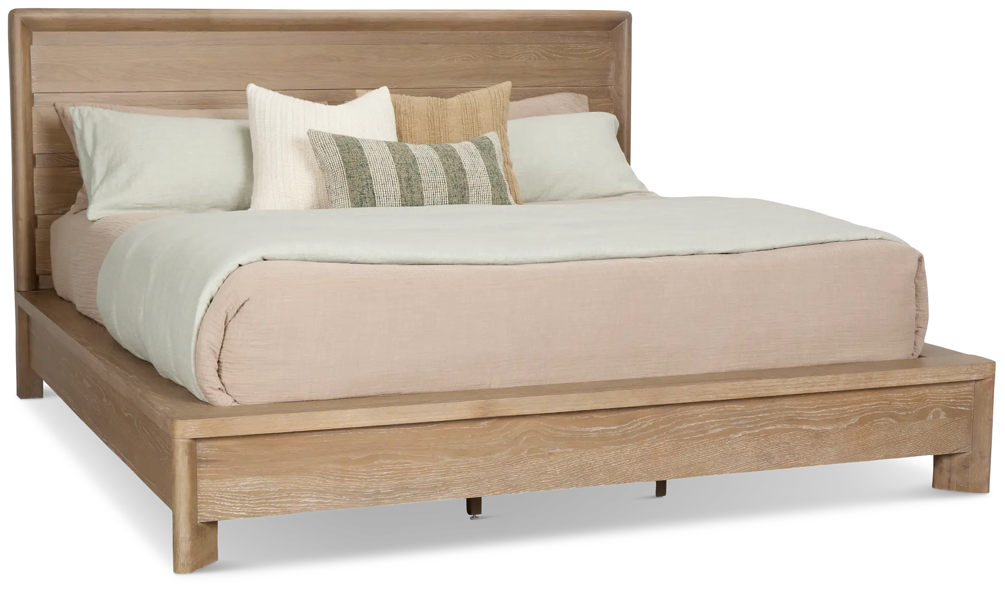Alton Light Tone Platform Bed Alton Light Tone Platform Bed