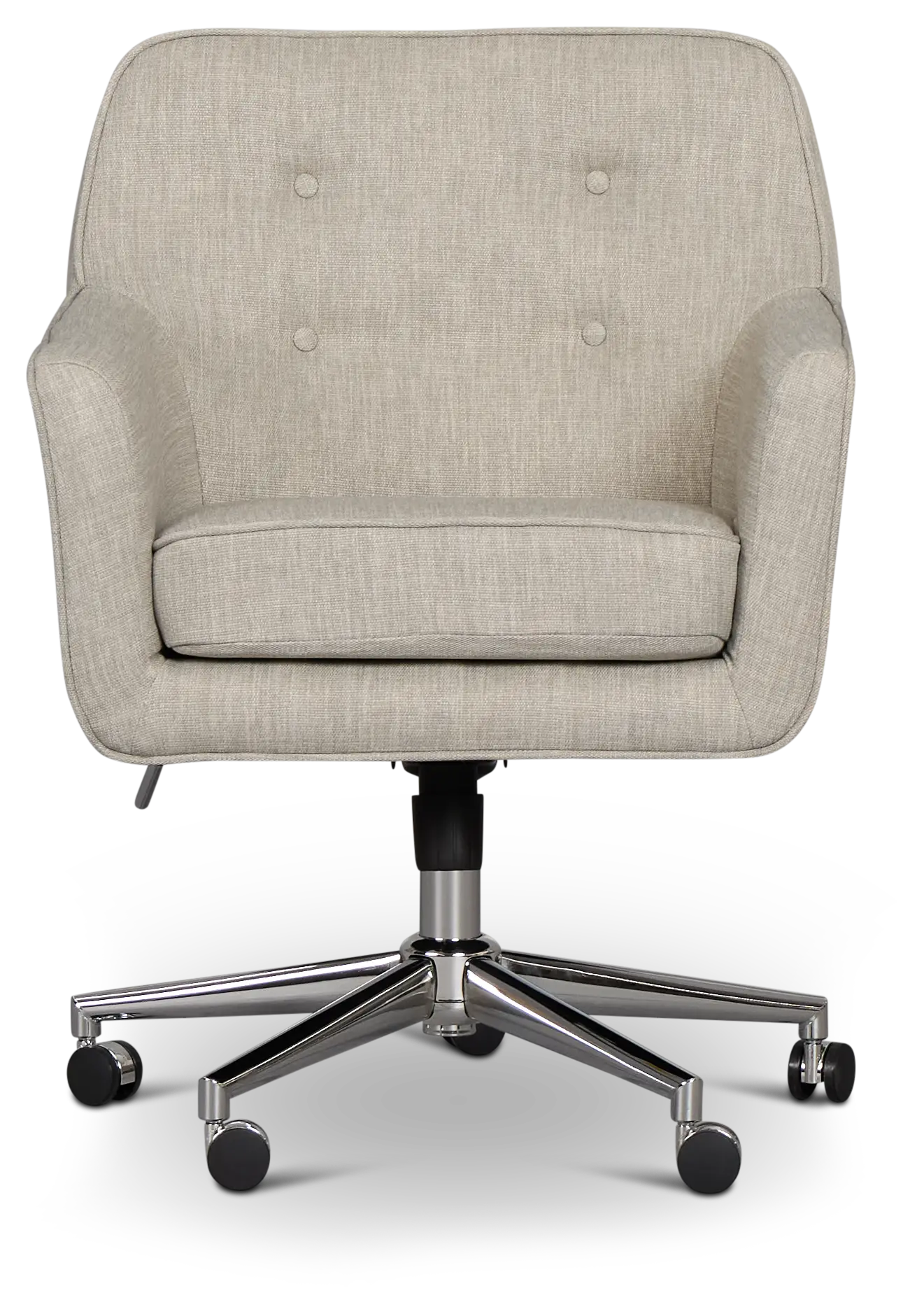 Adeline Light Gray Desk Chair Adeline Light Gray Desk Chair