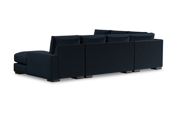 Edgewater Joya Dark Blue Medium Right Chaise Sectional