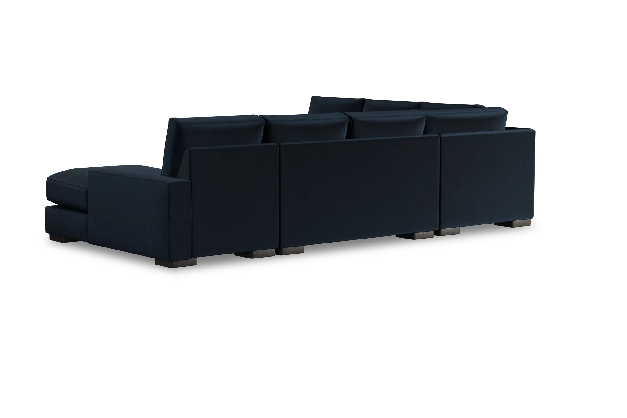 Edgewater Joya Dark Blue Medium Right Chaise Sectional Edgewater Joya Dark Blue Medium Right Chaise Sectional