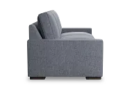 Edgewater Elevation Gray 96" Sofa W/ 3 Cushions