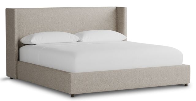 Captiva Gellar Brown 48" Upholstered Shelter Bed