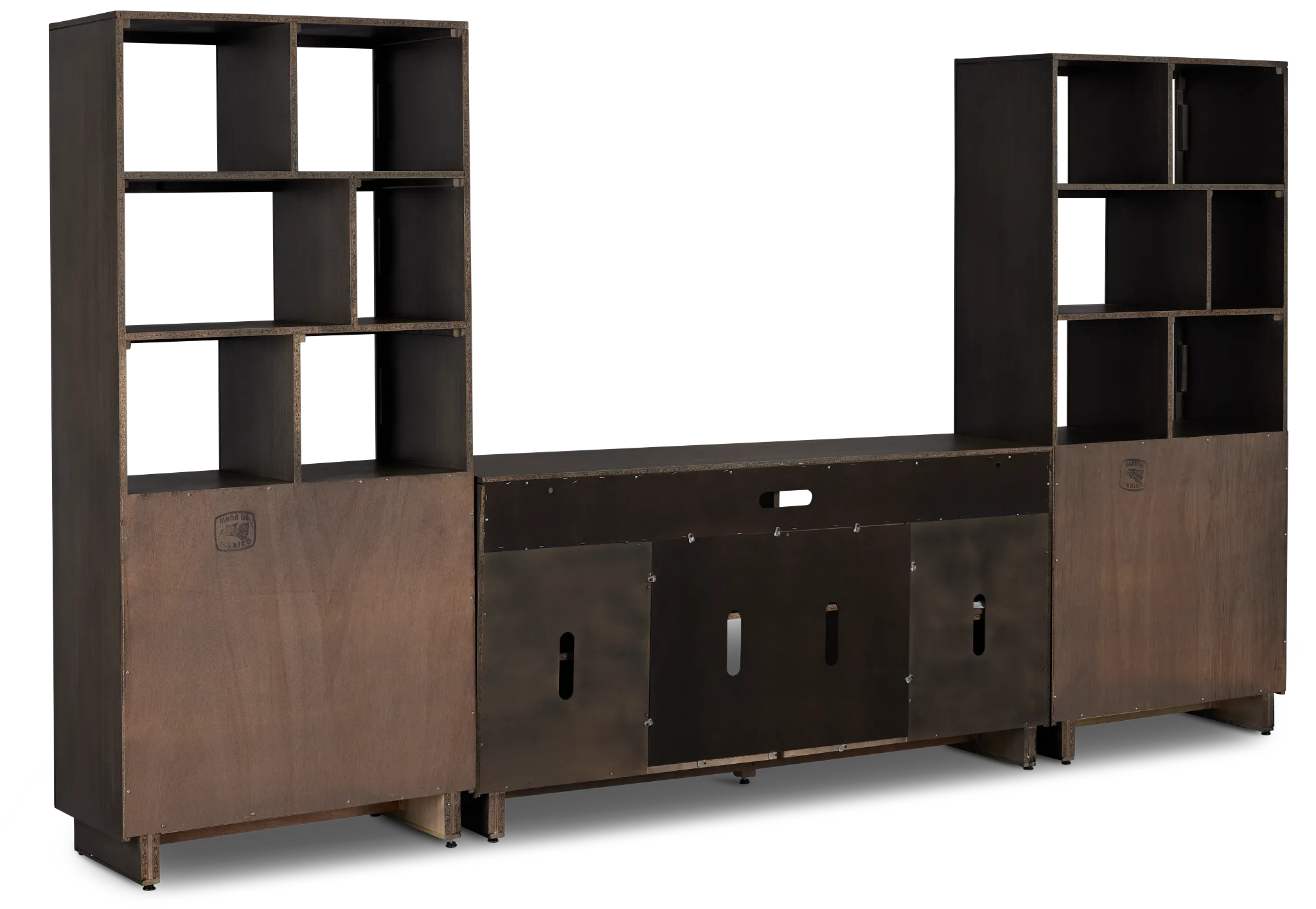 Richmond Gray 64" Open Pier Entertainment Wall