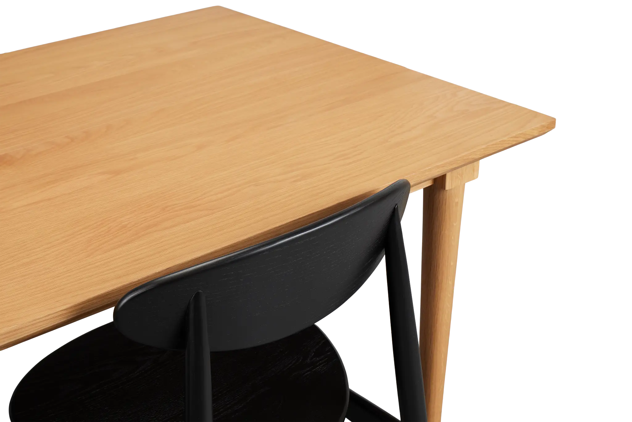 Stockton Light Tone Rect Table & 4 Wood Chairs Stockton Light Tone Rect Table & 4 Wood Chairs