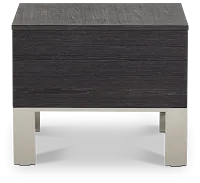 Vancouver Dark Gray Square End Table