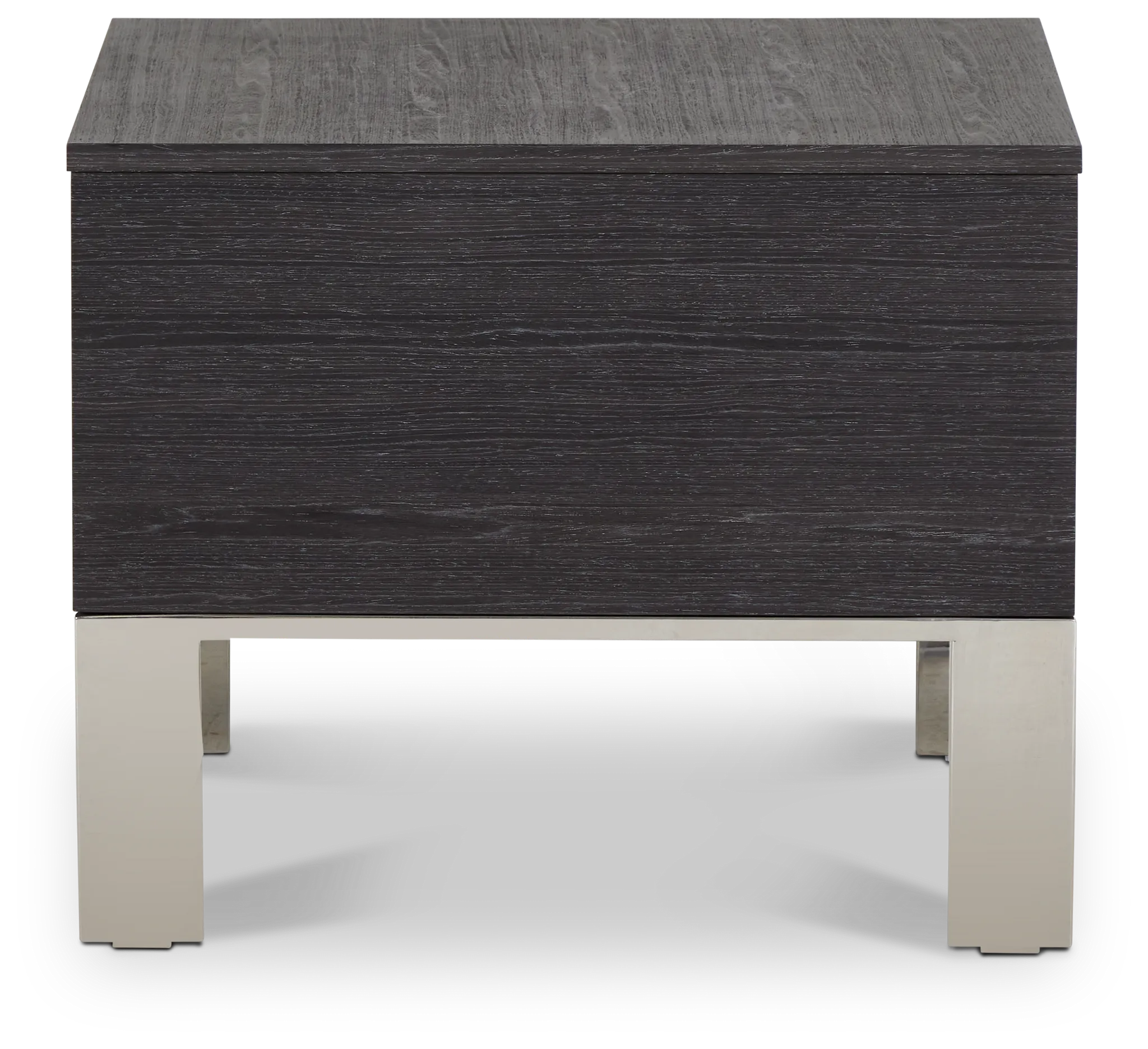 Vancouver Dark Gray Square End Table