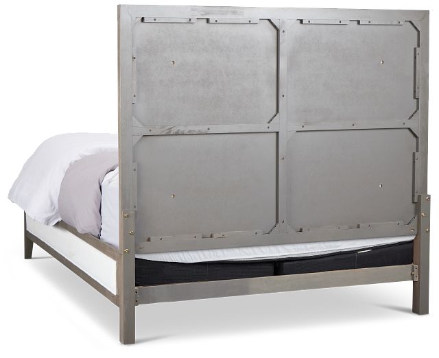 Alden Gray Uph Platform Bed