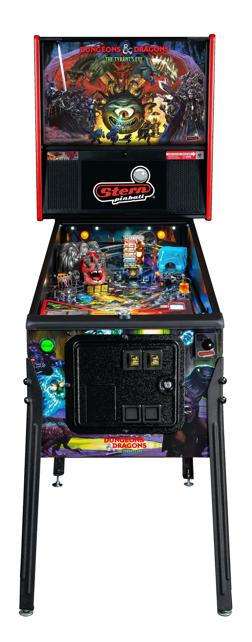 Dungeons & Dragons Premium Pinball Machine