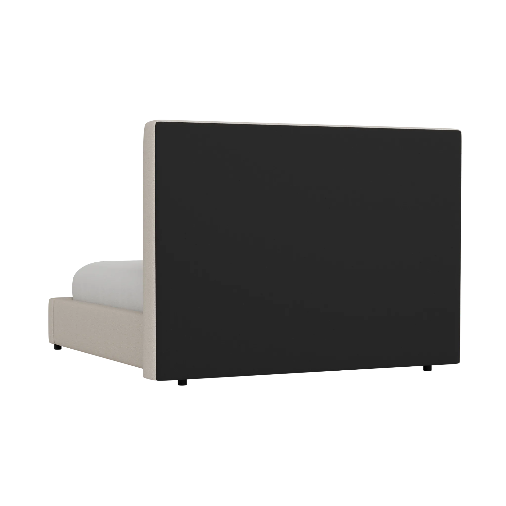 Grayton Gellar Brown 54" Upholstered Platform Bed