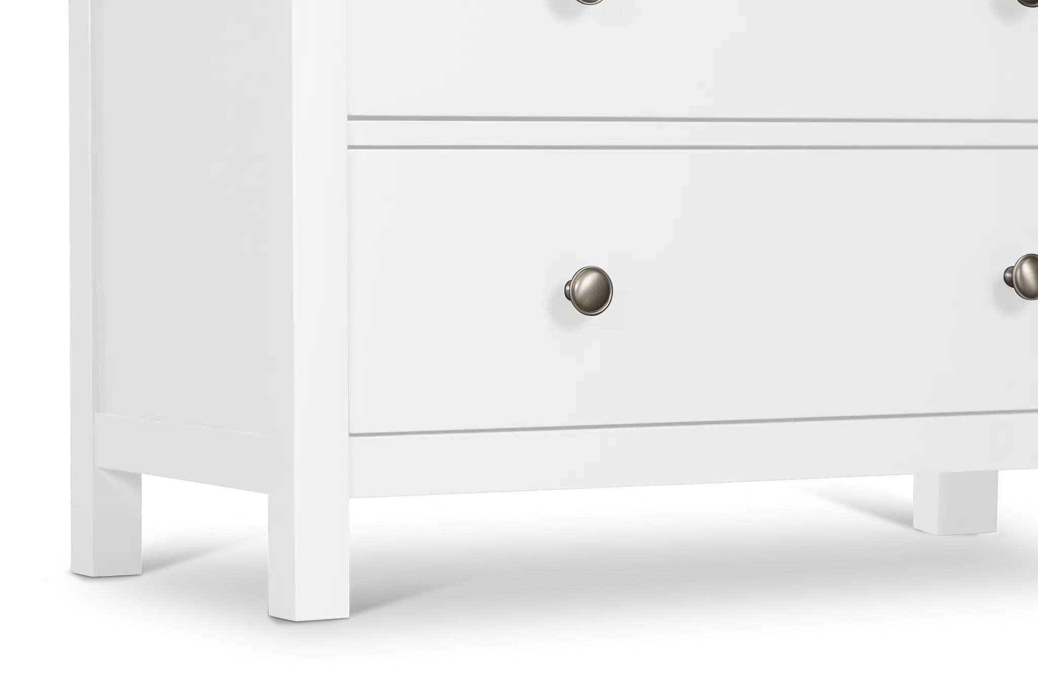 Charleston White 5-drawer Chest Charleston White 5-drawer Chest